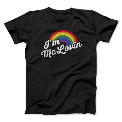 I'm Mclovin Funny Movie Men/Unisex T-Shirt Black | Funny Shirt from Famous In Real Life