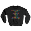 Happy Holidays And Happy New Queer Ugly Sweater Black | Funny Shirt from Famous In Real Life
