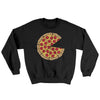 Pizza Slice Couple's Shirt Ugly Sweater Black | Funny Shirt from Famous In Real Life