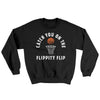 Catch You On The Flippity Flip Ugly Sweater Black | Funny Shirt from Famous In Real Life