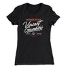 Vincent Gambini Attorney Women's T-Shirt Black | Funny Shirt from Famous In Real Life