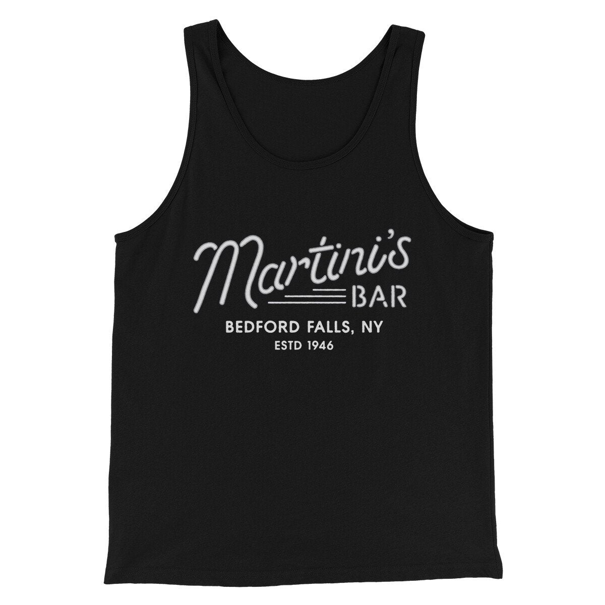 Martinis Bar Funny Movie Men/Unisex Tank Top | Funny Shirt from Famous In Real Life