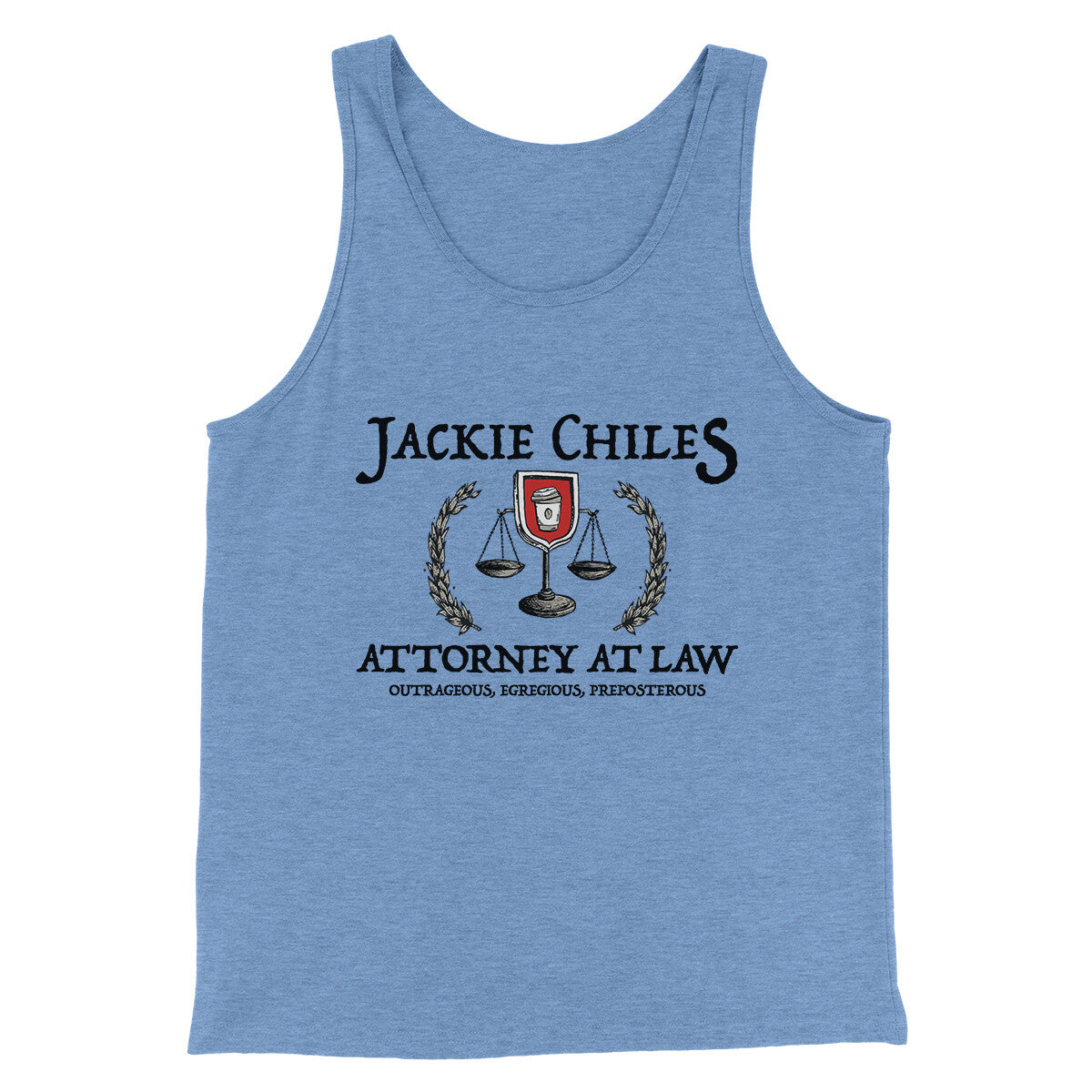 Jackie Chiles Attorney At Law Men/Unisex Tank Top | Funny Shirt from Famous In Real Life