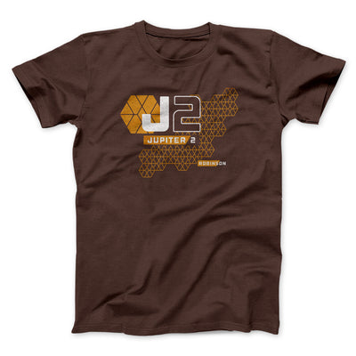 Robinson Jupiter 2 Crew Men/Unisex T-Shirt Brown | Funny Shirt from Famous In Real Life