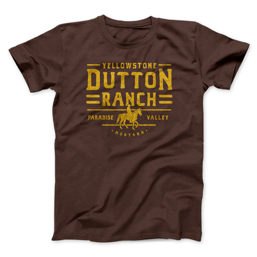 yellowstone dress shirts Yellowstone S05 Dutton Ranch Brown Shirt