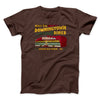 Downingtown Diner Men/Unisex T-Shirt Brown | Funny Shirt from Famous In Real Life