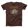 Amityville Bed And Breakfast Funny Movie Men/Unisex T-Shirt Brown | Funny Shirt from Famous In Real Life