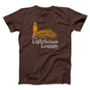 The Lighthouse Lounge Men/Unisex T-Shirt Brown | Funny Shirt from Famous In Real Life