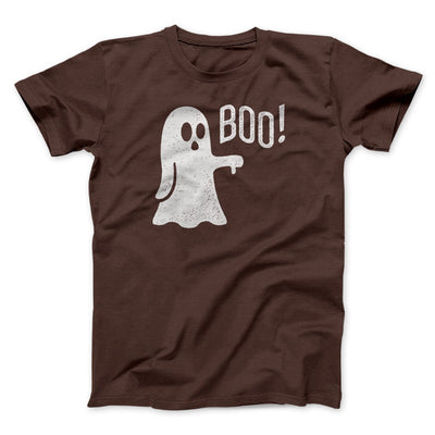 Boo - Ghost Men/Unisex T-Shirt Brown | Funny Shirt from Famous In Real Life