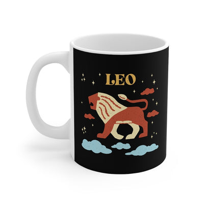 Leo Coffee Mug 11oz | Funny Shirt from Famous In Real Life