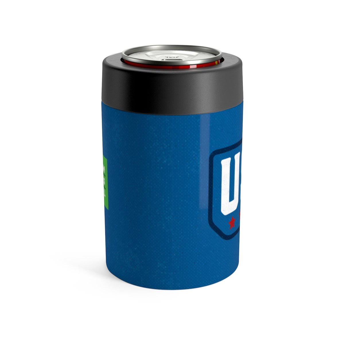 USA Badge Can Cooler | Funny Shirt from Famous In Real Life