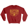 Yellowstone Dutton Ranch Ugly Sweater Cardinal Red | Funny Shirt from Famous In Real Life