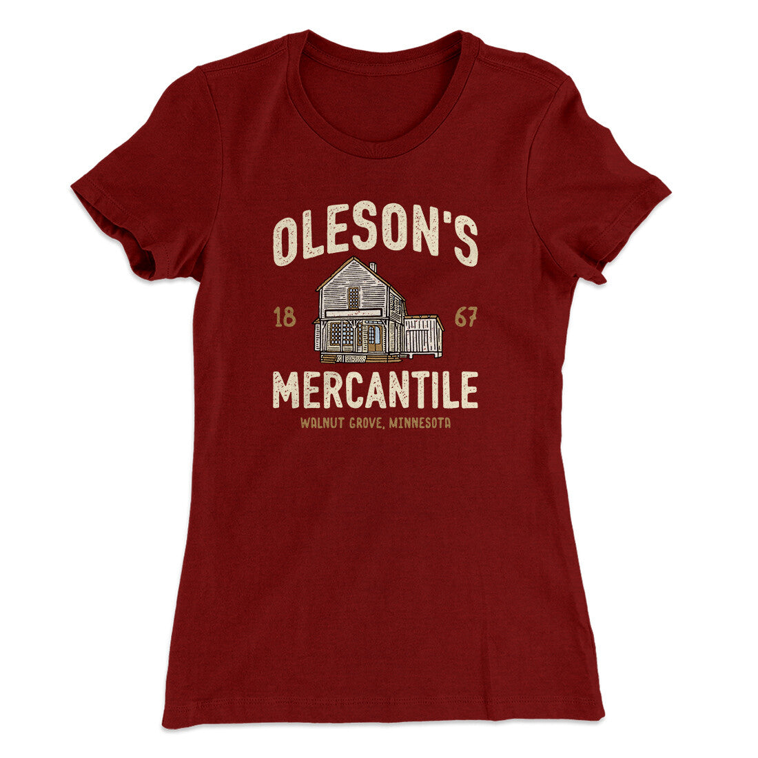 Oleson's Mercantile Women's T-Shirt | Funny Shirt from Famous In Real Life