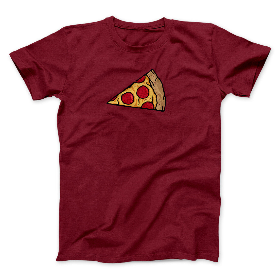 Pizza Slice Couple's Shirt Men/Unisex T-Shirt | Funny Shirt from Famous In Real Life