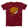 Cheesy Poofs Men/Unisex T-Shirt Cardinal | Funny Shirt from Famous In Real Life