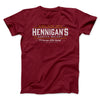 Hennigan's Scotch Whisky Men/Unisex T-Shirt Cardinal | Funny Shirt from Famous In Real Life