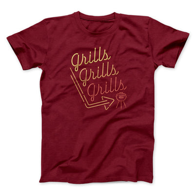 Grills Grills Grills Men/Unisex T-Shirt | Funny Shirt from Famous In Real Life