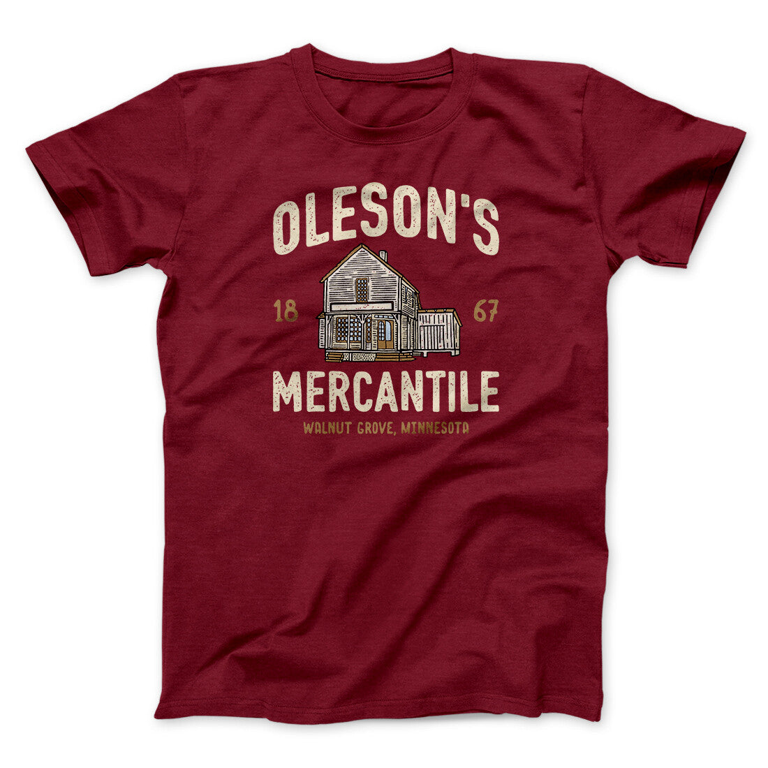 Oleson's Mercantile Funny Movie Men/Unisex T-Shirt | Funny Shirt from Famous In Real Life
