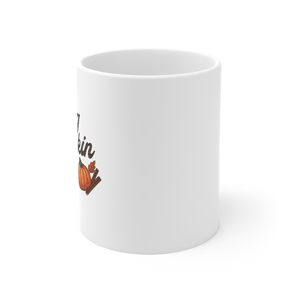 Feeling Pumpkin Spicy Coffee Mug | Funny Shirt from Famous In Real Life