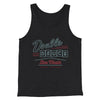 Double Deuce Funny Movie Men/Unisex Tank Top Charcoal Black TriBlend | Funny Shirt from Famous In Real Life
