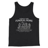 Fisher And Sons Funeral Home Men/Unisex Tank Top Charcoal Black TriBlend | Funny Shirt from Famous In Real Life
