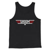 Groom Funny Movie Men/Unisex Tank Top Charcoal Black TriBlend | Funny Shirt from Famous In Real Life