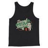 Decaf Is For Losers Men/Unisex Tank Top Charcoal Black TriBlend | Funny Shirt from Famous In Real Life