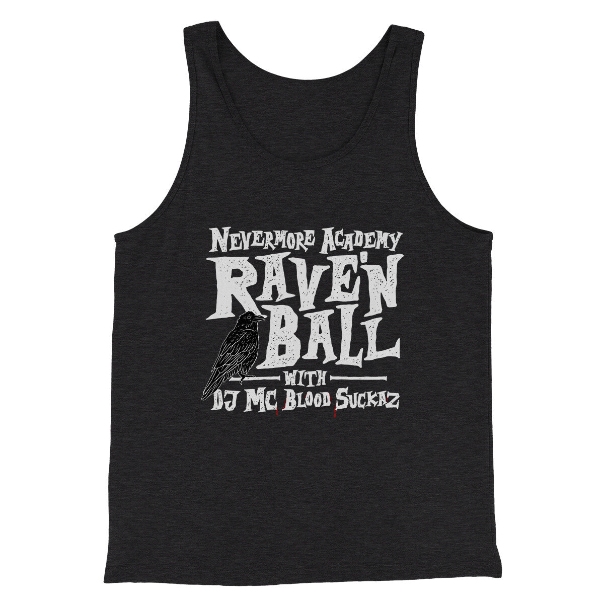 Nevermore Academy Rave'n Ball Men/Unisex Tank Top | Funny Shirt from Famous In Real Life
