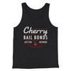Cherry Bail Bonds Funny Movie Men/Unisex Tank Top Charcoal Black TriBlend | Funny Shirt from Famous In Real Life