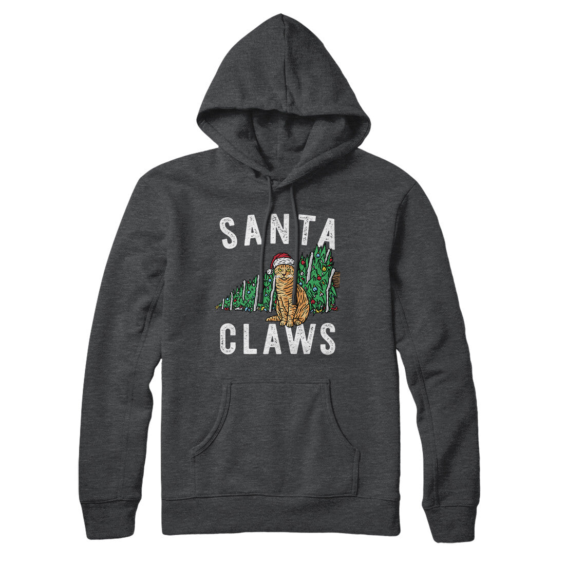 Santa Claws Hoodie | Funny Shirt from Famous In Real Life