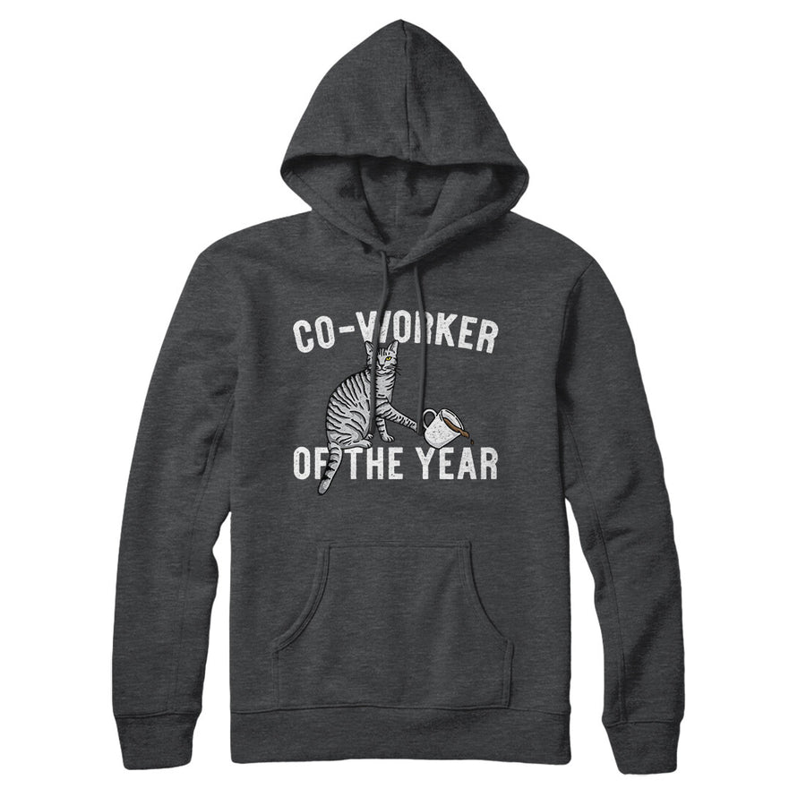 Co-Worker Of The Year Hoodie | Funny Shirt from Famous In Real Life