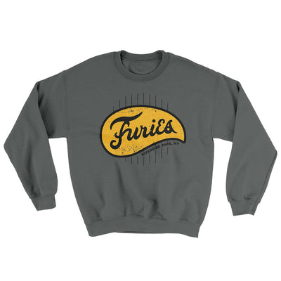 The Baseball Furies Ugly Sweater Charcoal | Funny Shirt from Famous In Real Life