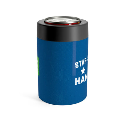 Star Spangled Hammered Can Cooler 12oz | Funny Shirt from Famous In Real Life