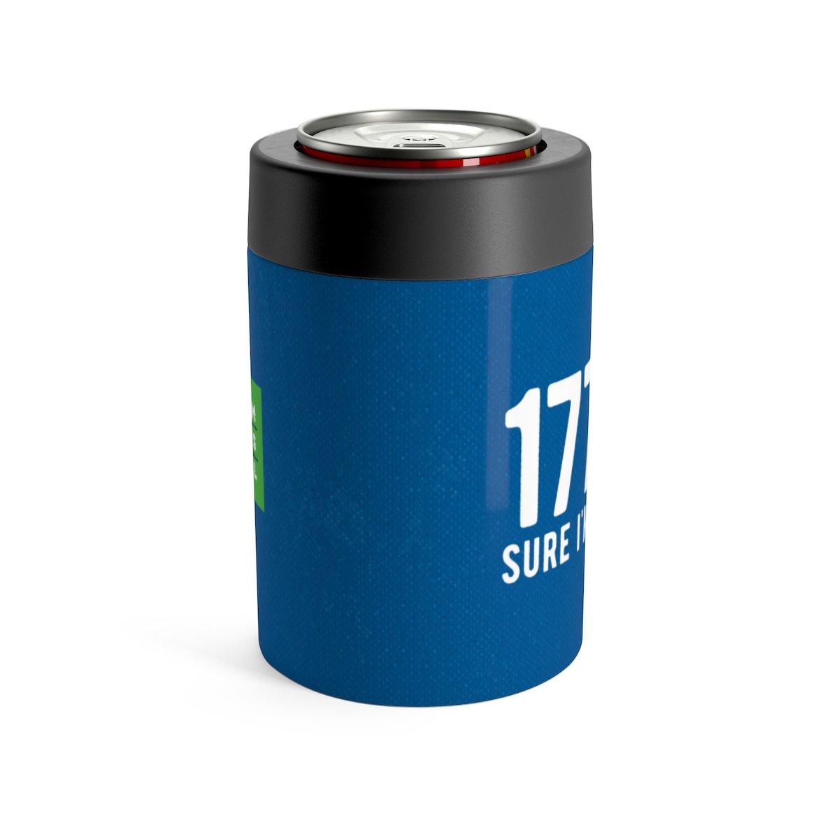 1776% Sure I'm Drinking Can Cooler | Funny Shirt from Famous In Real Life