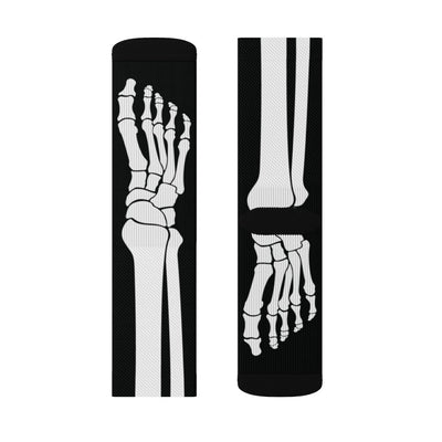 Skeleton Adult Crew Socks M | Funny Shirt from Famous In Real Life