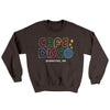Cafe Disco Ugly Sweater Dark Chocolate | Funny Shirt from Famous In Real Life