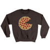 Pizza Slice Couple's Shirt Ugly Sweater Dark Chocolate | Funny Shirt from Famous In Real Life