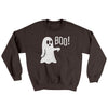 Boo - Ghost Ugly Sweater Dark Chocolate | Funny Shirt from Famous In Real Life