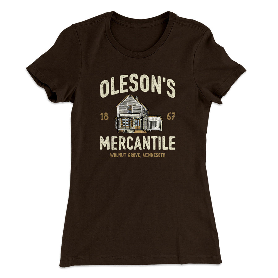 Oleson's Mercantile Women's T-Shirt | Funny Shirt from Famous In Real Life