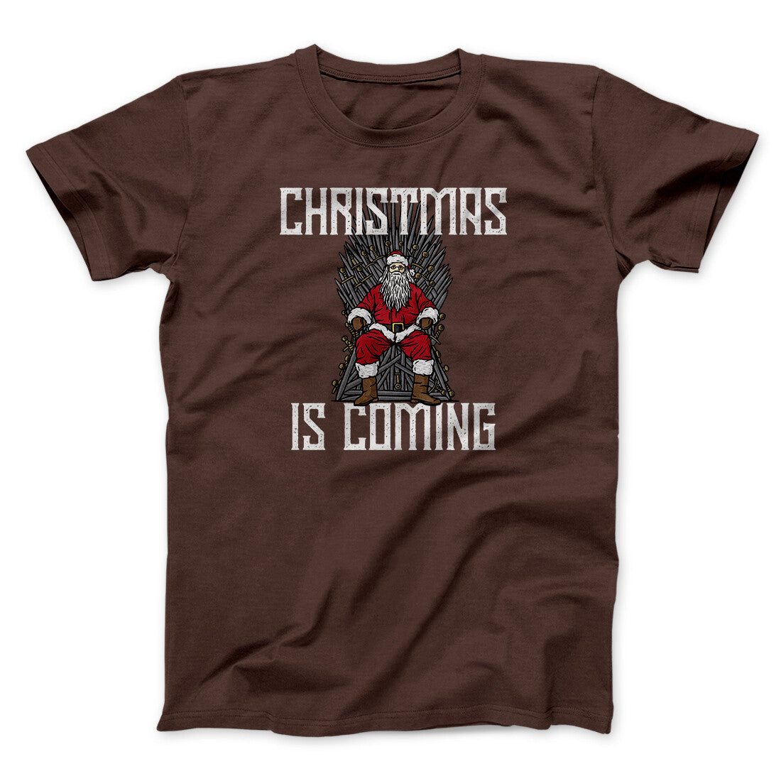 Christmas Is Coming Men/Unisex T-Shirt | Funny Shirt from Famous In Real Life