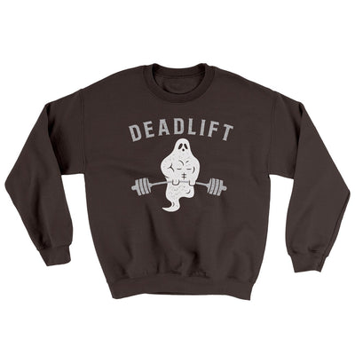 Deadlift - Ghost Ugly Sweater Dark Chocolate | Funny Shirt from Famous In Real Life