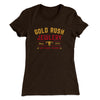Gold Rush Jewelry Women's T-Shirt Dark Chocolate | Funny Shirt from Famous In Real Life