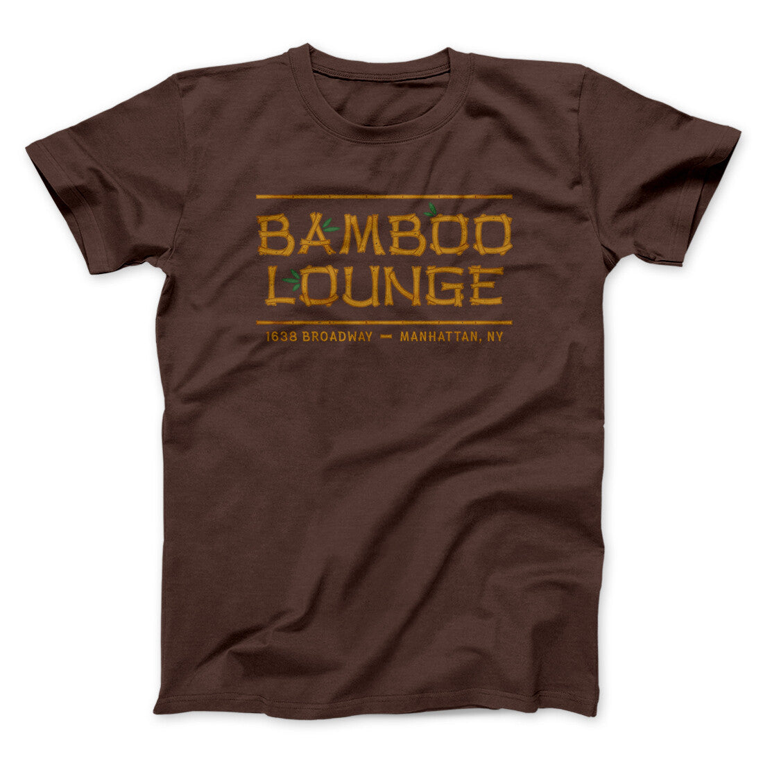 Bamboo Lounge Funny Movie Men/Unisex T-Shirt Dark Chocolate | Funny Shirt from Famous In Real Life