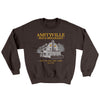 Amityville Bed And Breakfast Ugly Sweater Dark Chocolate | Funny Shirt from Famous In Real Life