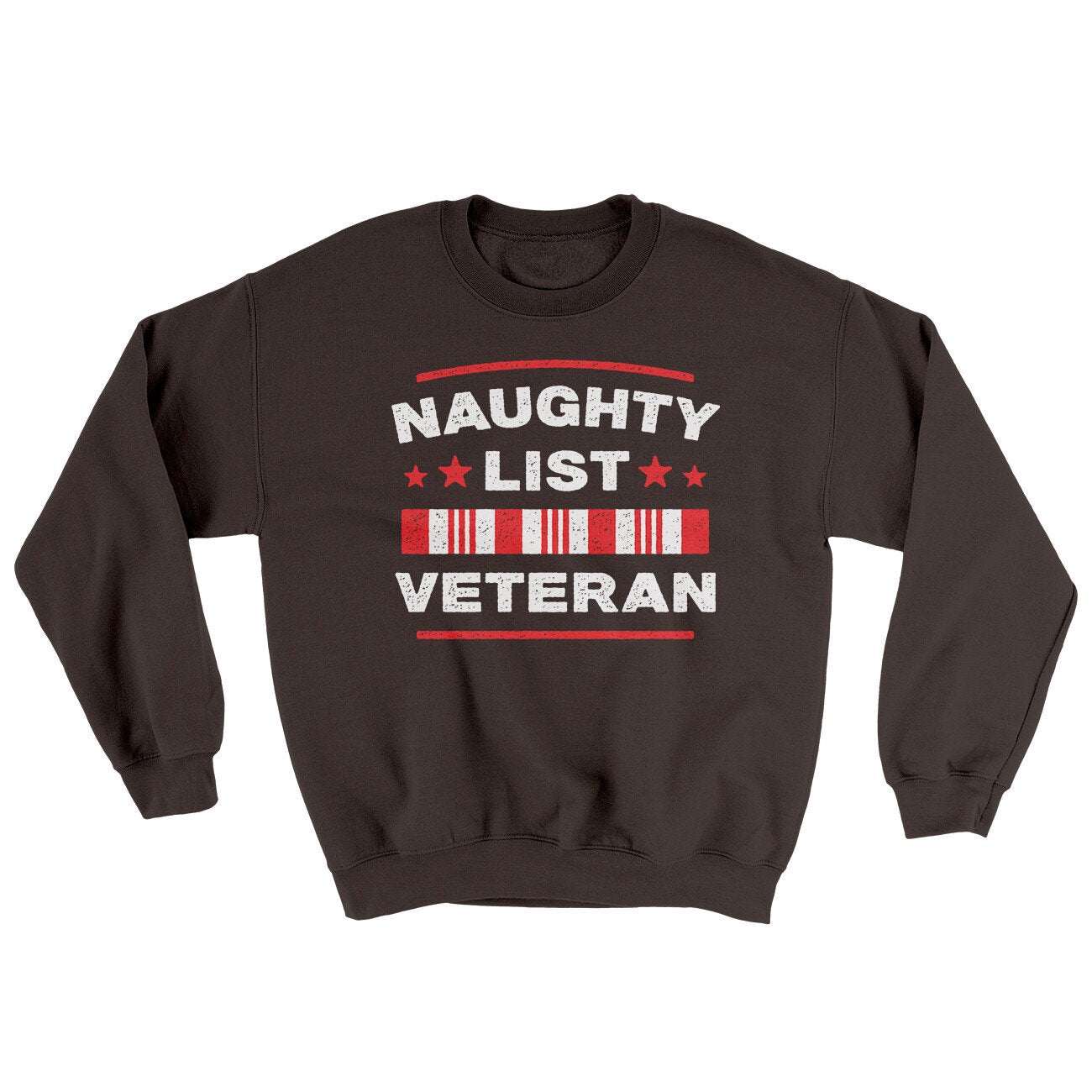Naughty List Veterans Ugly Sweater | Funny Shirt from Famous In Real Life