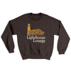 The Lighthouse Lounge Ugly Sweater Dark Chocolate | Funny Shirt from Famous In Real Life