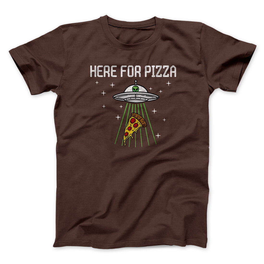 Here For The Pizza Men/Unisex T-Shirt | Funny Shirt from Famous In Real Life