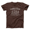 Fisher And Sons Funeral Home Men/Unisex T-Shirt Dark Chocolate | Funny Shirt from Famous In Real Life