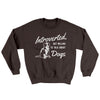 Introverted But Willing To Talk About Dogs Ugly Sweater Dark Chocolate | Funny Shirt from Famous In Real Life