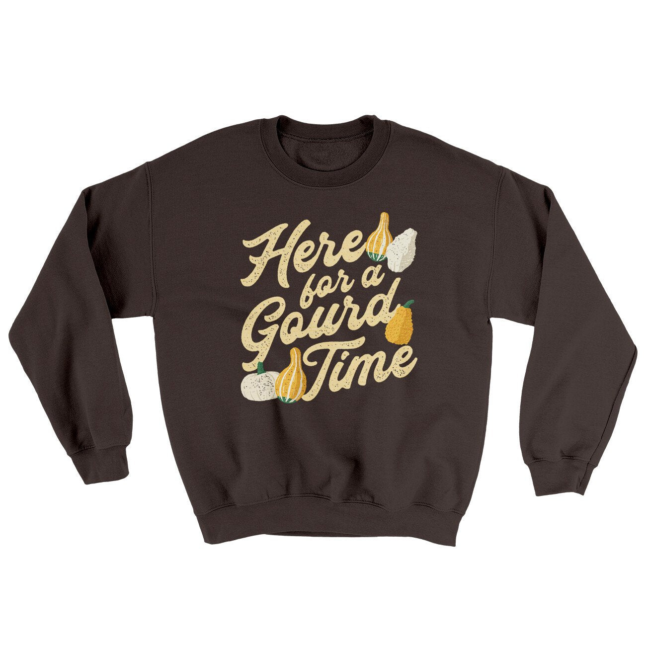 Here For A Gourd Time Ugly Sweater | Funny Shirt from Famous In Real Life